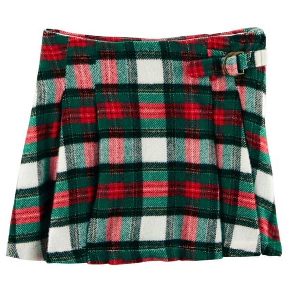 Carter's Bottoms Carters Plaid Holiday Skirt Poshmark